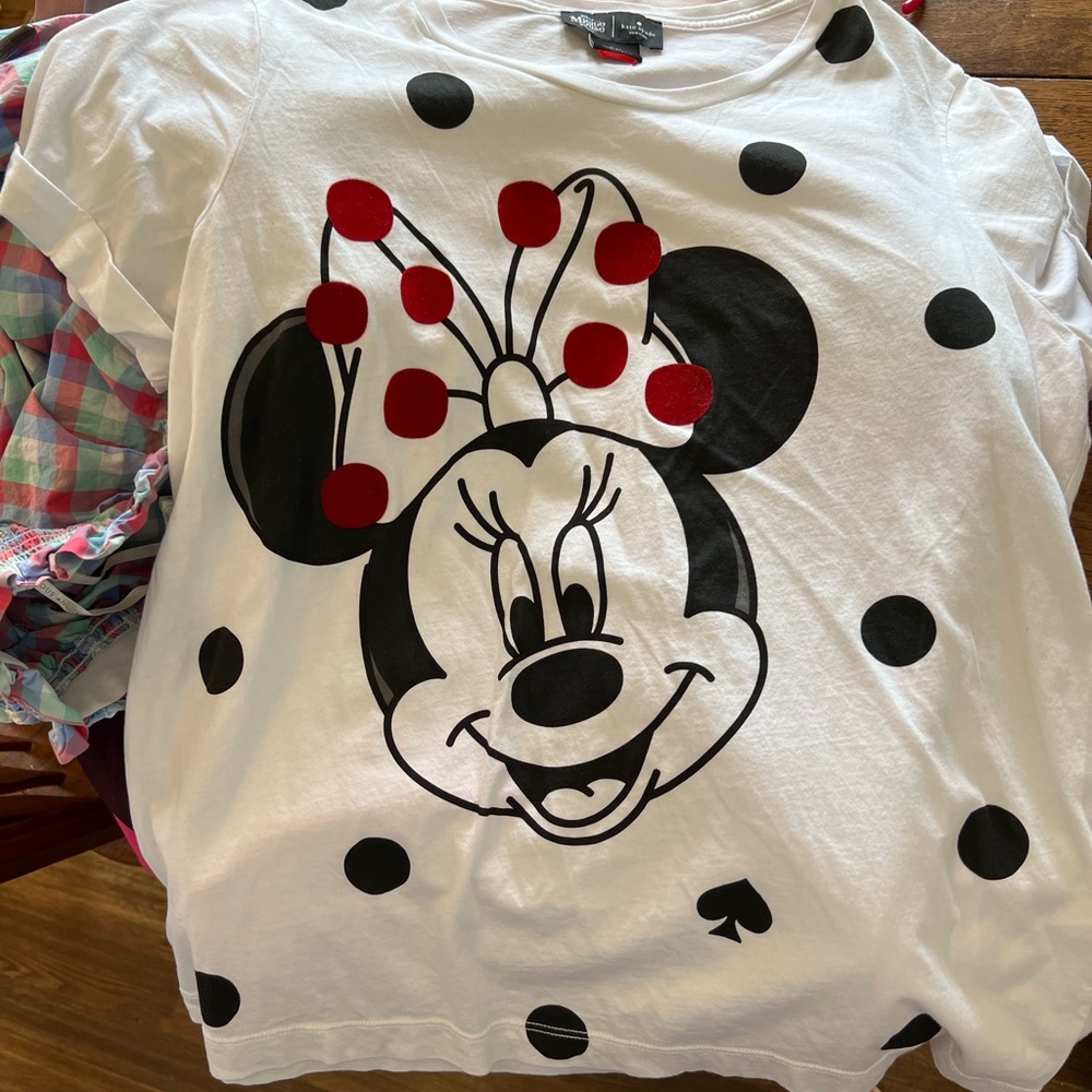 Minnie mouse Kate spade tee never worn nwot